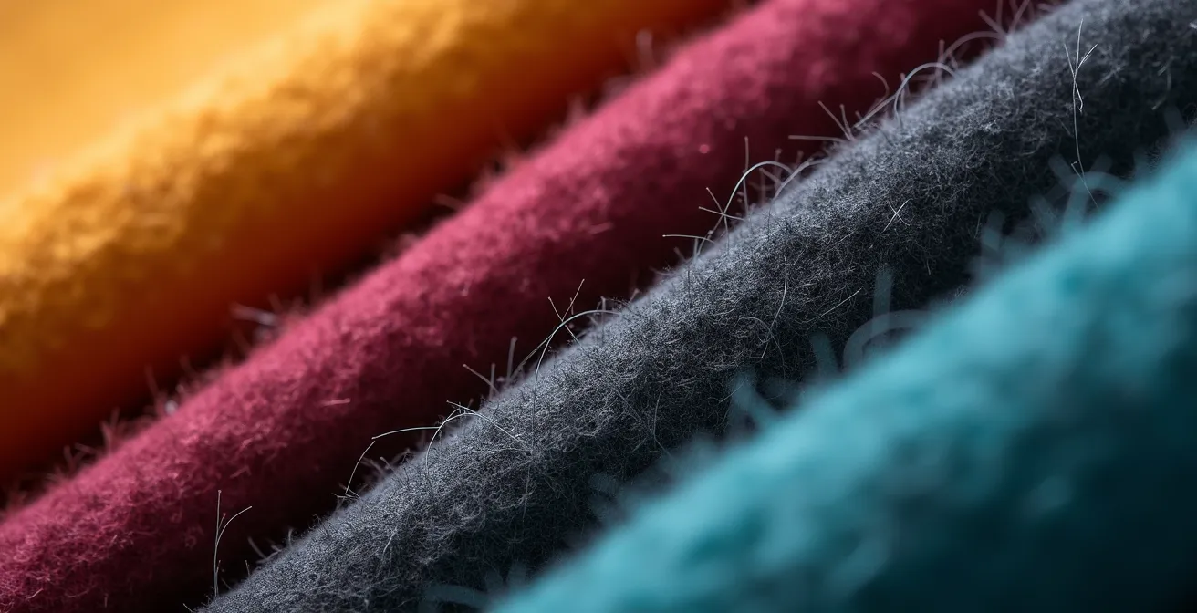 Kleurenwaaiers met warme en koele tinten voor seizoensanalyse in natuurlijk Belgisch licht